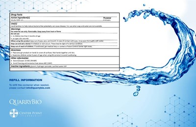 Front Label For Ethanol Based Sanitizer (Back Label   Etoh)